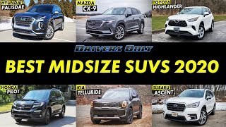 Best Midsize SUVs for 2020  Drivers Only [upl. by Ennirak]