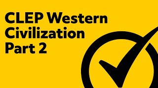 Best Free CLEP Western Civilization 2 Study Guide [upl. by Bigler969]