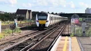 Norwood Junction Railway Station  Trains at and a tour of the station [upl. by Ahsatsan7]