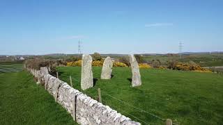 Llanfechel standing stones Anglesey by Drone [upl. by Meryl126]