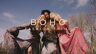 Boho Fashion Trend A Style Capsule [upl. by Anyl]