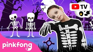 Las Calaveras Salen de Su Tumba  Chumbala Cachumbala💀  Halloween  Pinkfong Canta amp Baila [upl. by Eehsar]