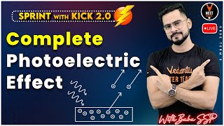 Complete Photoelectric Effect  CBSE Class 12 Term 2 Exam 202223  Sachin Sir [upl. by Niuqram]