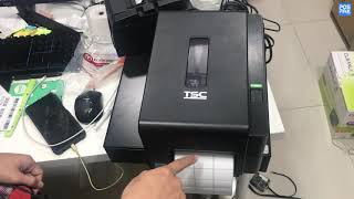 การตั้งค่า TSC TE310 วิธีการ Calibrate [upl. by Carman]