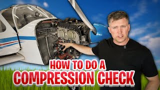 How to Check Compression  lycoming 0320 [upl. by Fleisig]