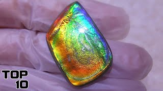 Top 10 Rarest Stones In Existence [upl. by Yrakcaz]