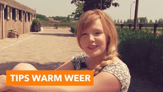 Tips warm weer  PaardenpraatTV [upl. by Ellimaj]