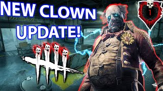 DBD The NEW Clown Update Is INSANE  Mid Chapter Dead By Daylight [upl. by Aicittel]