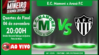 EC MAMORÉ x ARAXÁ  QUARTAS DE FINAL  VOLTA  MINEIRO 2023 2ª DIVISÃO [upl. by Noitsirhc945]