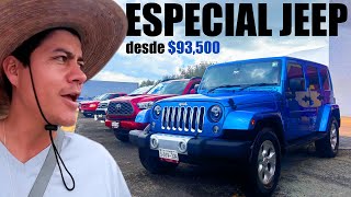 Precios Autos JEEP en Tianguis Autos Pachuca  Ofertas desde 93500  Arre Canales [upl. by Asilehs]