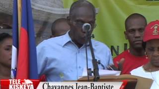 Le leader paysan Chavannes JeanBaptiste annonce sa prochaine candidature à la présidence [upl. by Oaoj]