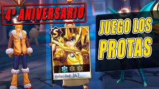 Juego con los PROTAGONISTAS ► 4º ANIVERSARIO Saint Seiya Awakening KOTZ [upl. by Dolly]