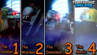 MERCENARY BASE LEAK  FOUR NEW UNITS  MILITANT WARDEN DEMOMAN amp MEDIC UNITS  TDS Update Leaks [upl. by Ramoj]