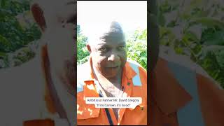 Trinidad amp Tobago Agronomist Michael Baboolal visits Grandville [upl. by Enniotna252]