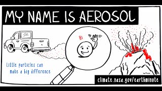 NASAs Earth Minute My Name is Aerosol [upl. by Anerual652]