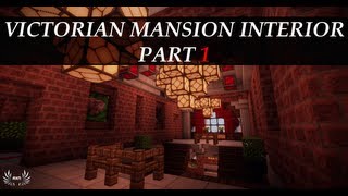 Minecraft Tutorials  Victorian Mansion Interior Part 112 [upl. by Analart]