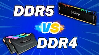 MEMORIAS RAM DDR4 vs DDR5  Cual es la DIFERENCIA 🤔 [upl. by Akimas]