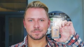 FIRST IMPRESSIONS LOREAL MAGIC NUDE LIQUID POWDER FOUNDATION DEMO amp REVIEW [upl. by Hachman]