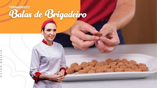 Aprenda a Fazer as BALAS de BRIGADEIRO da Vivian Sella  Curso Online  Sella Doces Finos [upl. by Stormie]