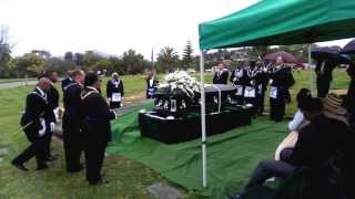 Prince Hall Masonic burial by Brother Trapps [upl. by Browning426]