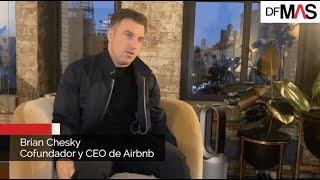 Brian Chesky CEO de Airbnb quotMe siento como si tuviera 42 años pero a punto de cumplir 62quot [upl. by Ocirderf]