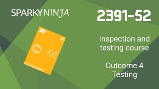 239152 Inspection and testing course  Outcome 4 Testing [upl. by Murat]