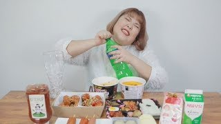 Yang soo bin편의점 음식 뿌셔뿌셔 korea Convenience store food [upl. by Gimpel]