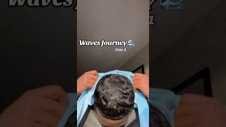 Day 1 🌊 waver 360waver hair wavetutorial viralvideo [upl. by Lenra]