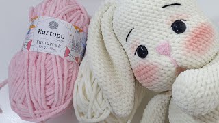 Amigurumi conejos a crochet fácil de tejer paso a paso tutorial completo  Easy crochet Rabbit [upl. by Schaffer141]