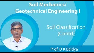 Lecture 5  Soil Classification Contd [upl. by Auqinet]