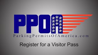 Register for A Visitor Pass  Parking Permits of America [upl. by Aicenav718]