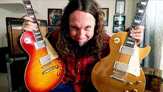 COMPARISON Gibson Les Paul Standard 50s VS Gibson Custom Shop 60th Anniversary 59 Historic Reissue [upl. by Procter]