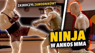 NINJA JAREK  NOKAUT na zawodniku  ANKOS MMA [upl. by Kelcy]