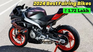 Top 7 Best Fairing Bikes in India 2024  From Rs 172 Lakh  Best Looking Sport Bikes in India [upl. by Ecined]