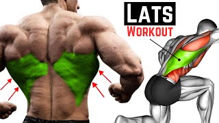 How To Build Your Lats Workout  How To Build Back Muscles [upl. by Ynnavoj]