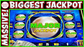 OMG MY BIGGEST HIGH LIMIT MAJOR JACKPOT EVER MAGIC PEARL LIGHTNING LINK SLOT MACHINE [upl. by Ainekahs]