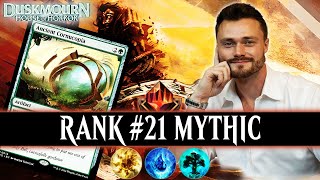 Rank 21 Mythic With My Favorite Deck In Standard  Bant Beanstalk [upl. by Inalaehak]