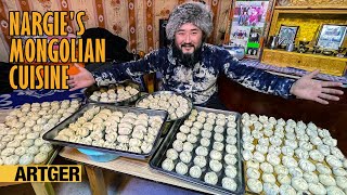 Nargies Mongolian Cuisine Boatloads of BUUZ Dumplings for the Lunar New Year [upl. by Rahcir]