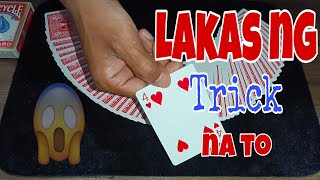 Walang Set Up Card trick Lakas ng trick natoTagalog tutorialECO Tv [upl. by Keri444]