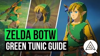 Zelda Breath of the Wild  How to Get the Iconic Green Tunic Without Amiibo [upl. by Gasparo14]