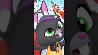 Talking Tom Gold Run  Becca Character competition funny falls down shorts viral gaming gameplay [upl. by Hock806]