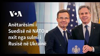 Anëtarësimi i Suedisë në NATO u nxit nga sulmi i Rusisë në Ukrainë [upl. by Neeloj734]