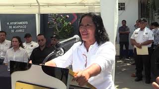 Entrega la Presidenta Abelina uniformes y equipamiento a policías municipales de Acapulco [upl. by Merrick]