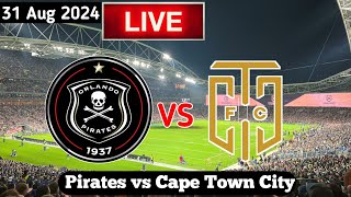 Orlando Pirates Vs Cape Town City Live Match Today [upl. by Oluas]