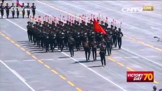 1000 foreign troops participate in Chinas military parade [upl. by Avid]