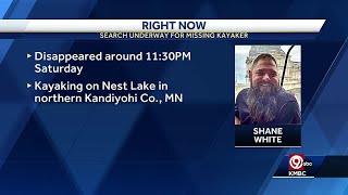 Search underway in Minnesota for Overland Park man who went missing while kayaking [upl. by Hardner]