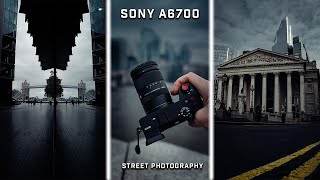 SONY A6700 POV STREET PHOTOGRAPHY  SIGMA 1850mm F28 London [upl. by Anoynek]