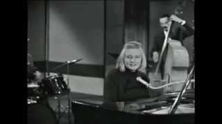 Blossom Dearie  I wish you love  Impro blues Live french TV 1965 [upl. by Jaimie]