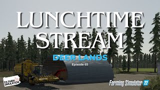 Small Harvest on Deer Lands  ep 65  Farming Simulator 22 FS22 [upl. by Oinota]