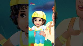 Rain Rain Go Away  English Nursery Rhymes for Children  Rain song  Galatta Kids  Kids shorts [upl. by Wernick]